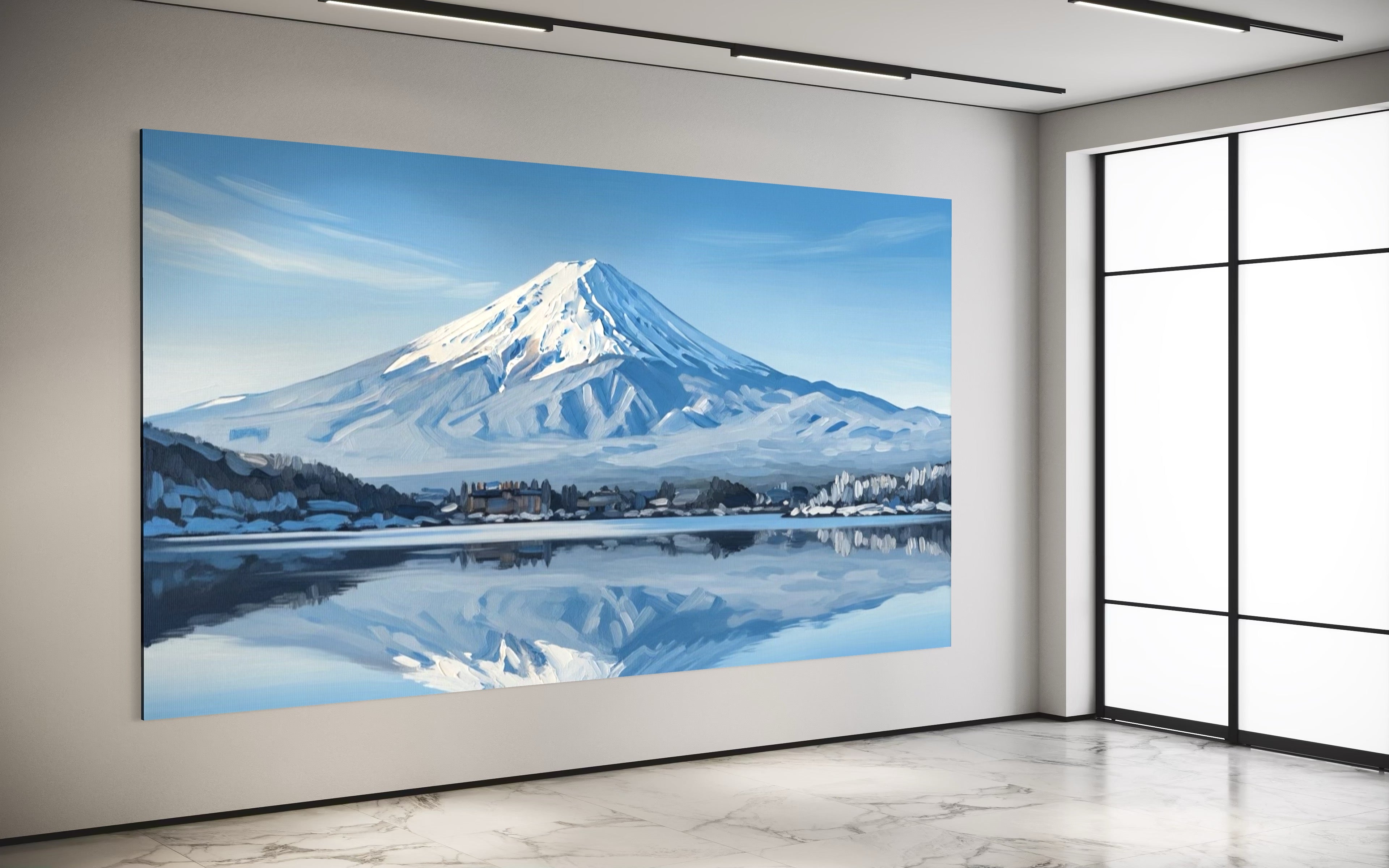 Fuji Mountain Painting