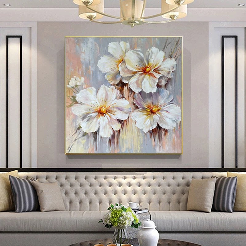 Garden of Calm - Hand Painting Kitchen Wall Art