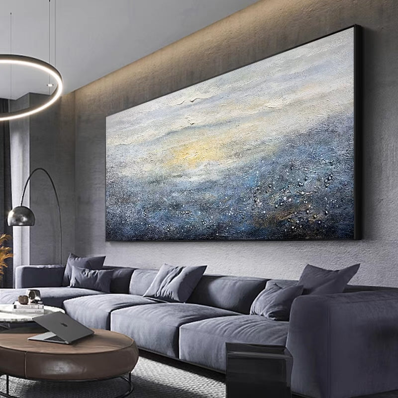 Gazing at the Sky - Hand Painting