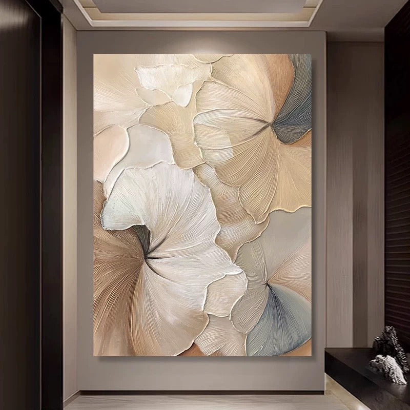 Ginkgo Symphony - Hand Painting