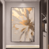 Golden Abstract Floral - Hand Painting