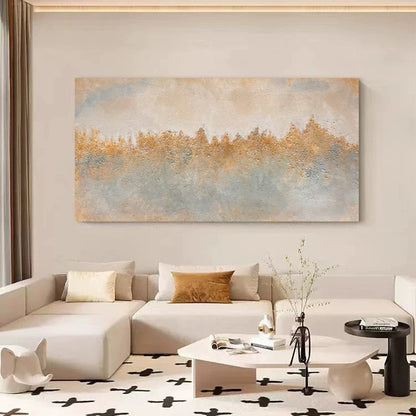 Golden Forest Sleeps - Hand Painting