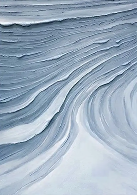 Textured Blue Waves