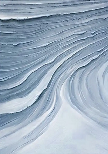 Textured Blue Waves