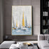 Regatta Seascape Oil Painting - Kline Collective