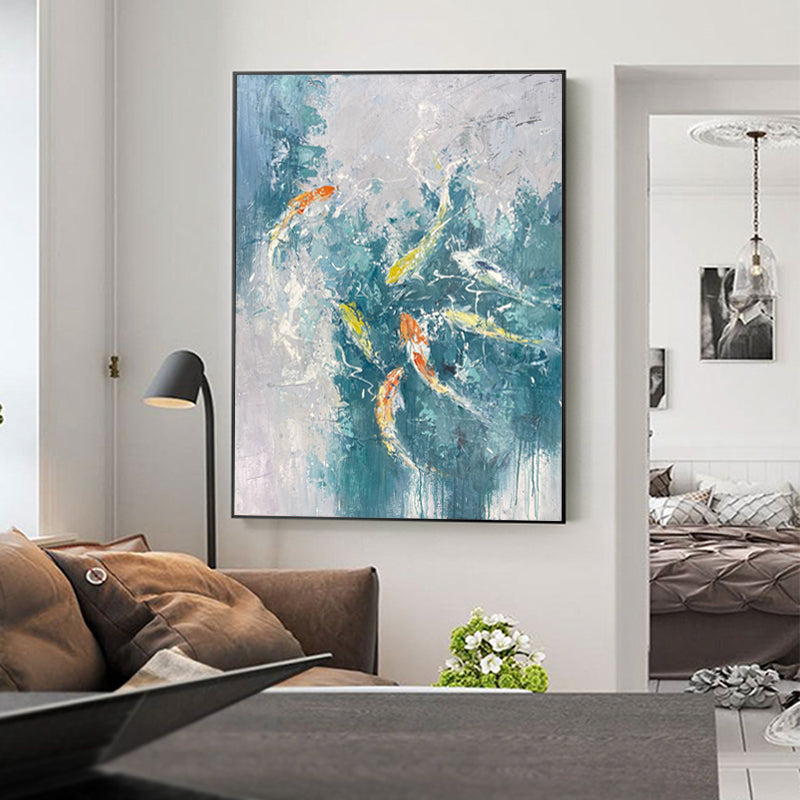 Prosperity and Happiness - Kline Collective Hotel Paintings & Wall Decor