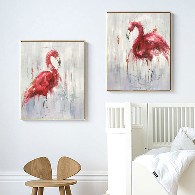 Oil Painting Set - Kline Collective Arte da parete rosa