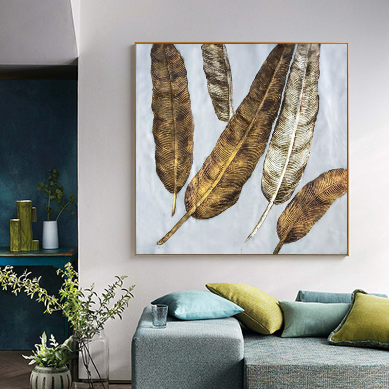 Beauty of Letting Go - Kline Collective Arte de pared marrón