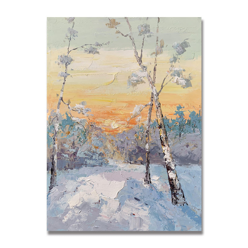 Winter Morning - Kline Collective Hotel Paintings & Wall Decor