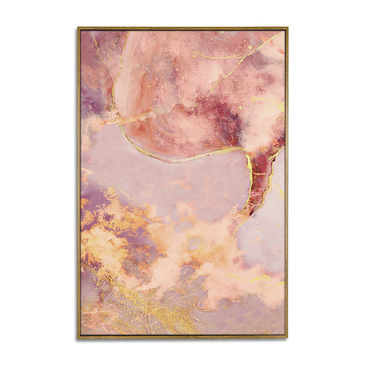 Galaxy - Kline Collective Rosa Wandkunst