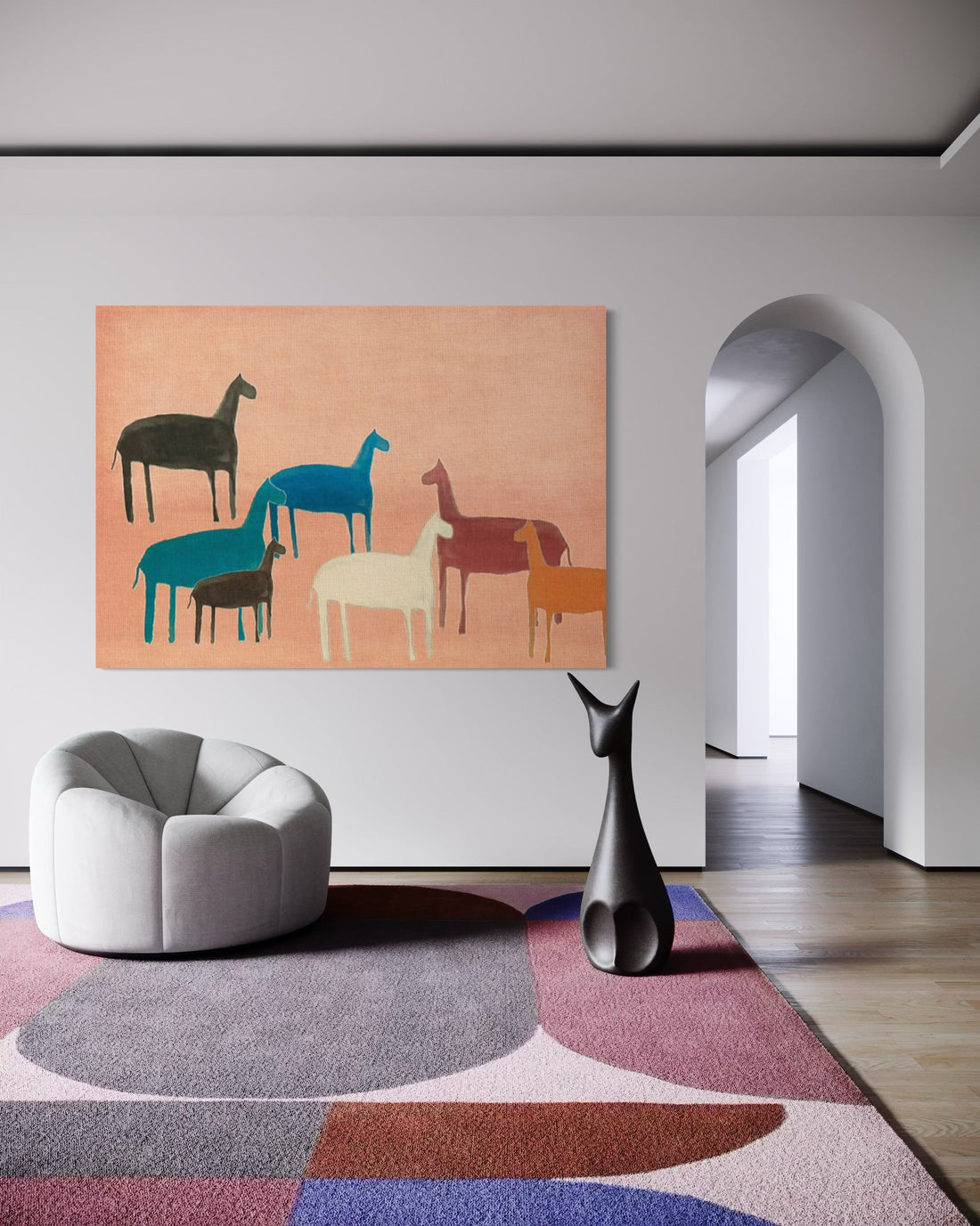 Herd Huddle - Hand Painting