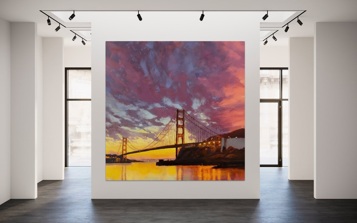 Hong Kong Magic Sunrise Paintings