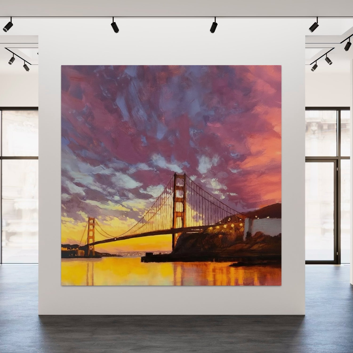 Hong Kong Magic Sunrise Paintings