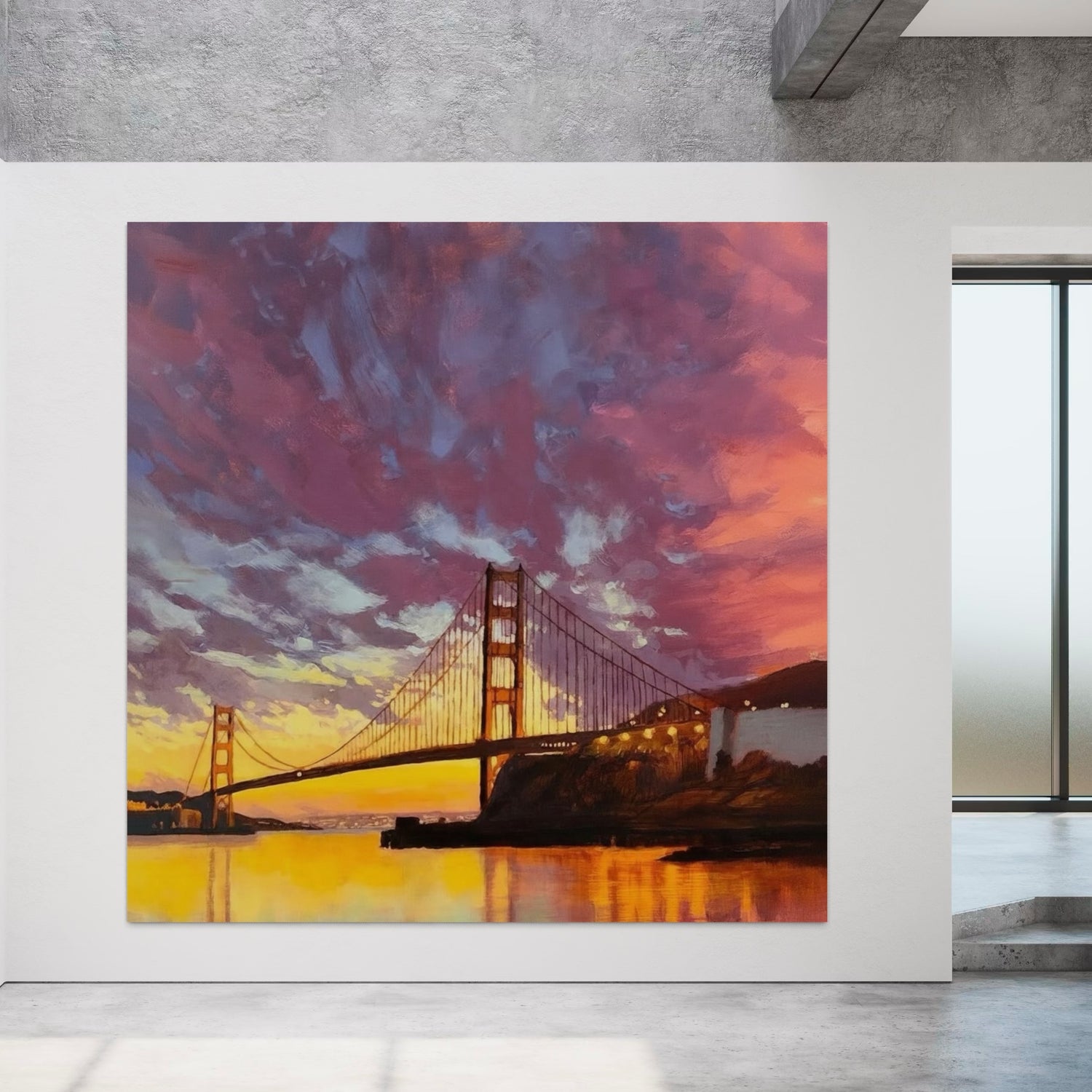 Hong Kong Magic Sunrise Paintings