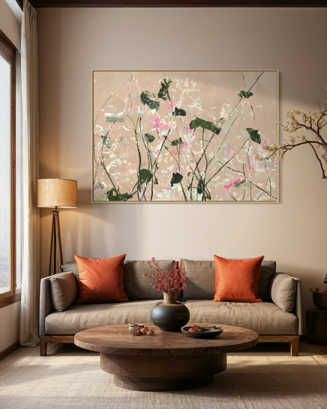 Dancing Garden - Hand Painting