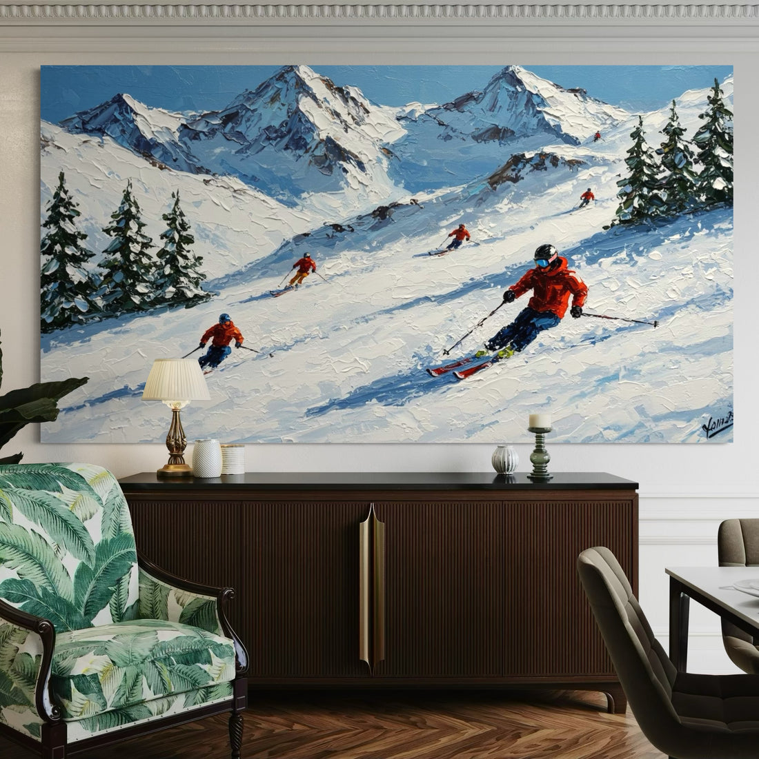 The Skier&
