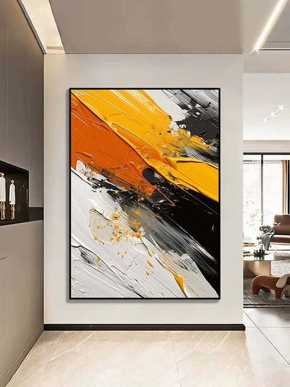 Summit Textured Painting - Hand Painting