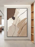 Multicolored Neutral Wall Art - Hand Painting