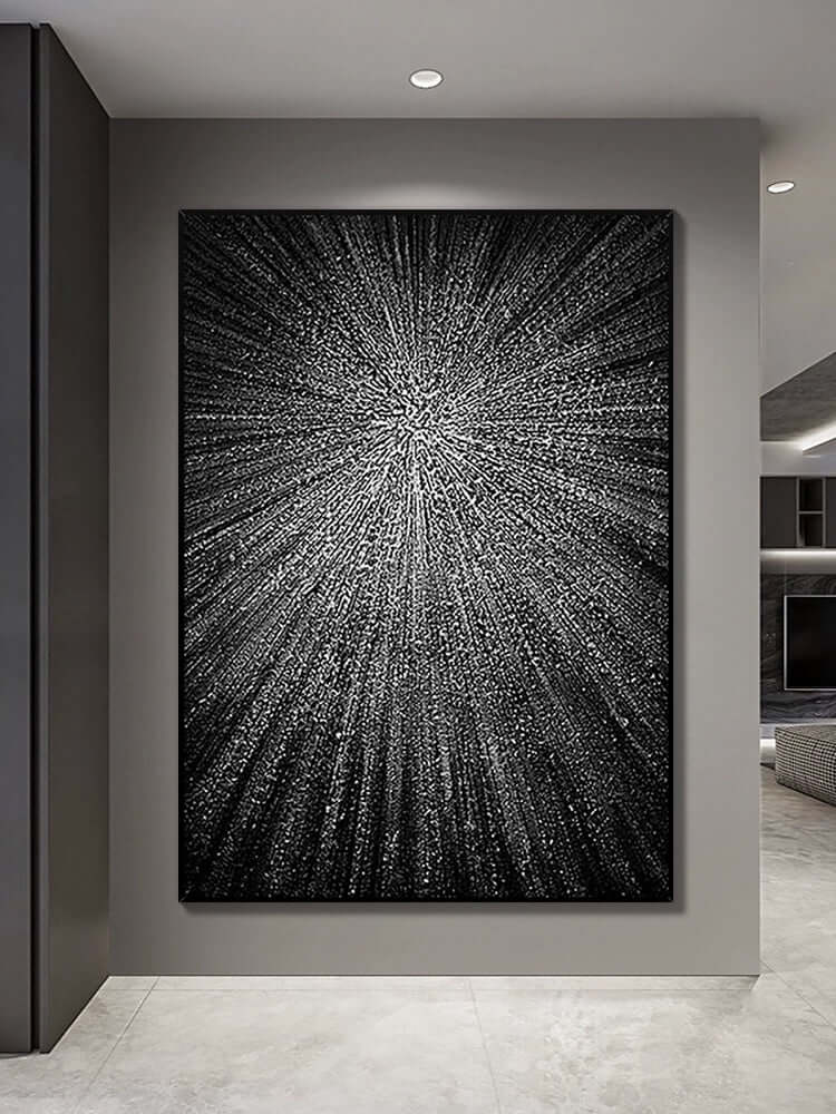 Meteors Wall Art - Hand Painting