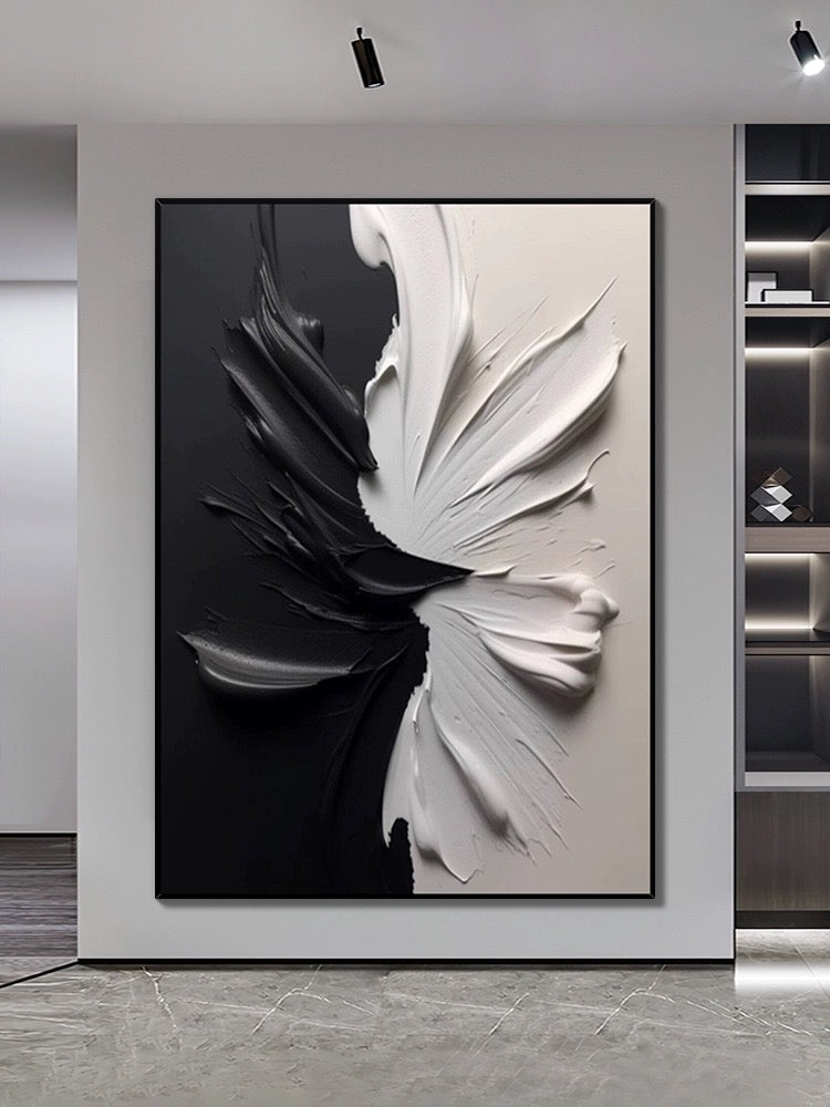 Twilight Black and White Wall Art at Kline Collective