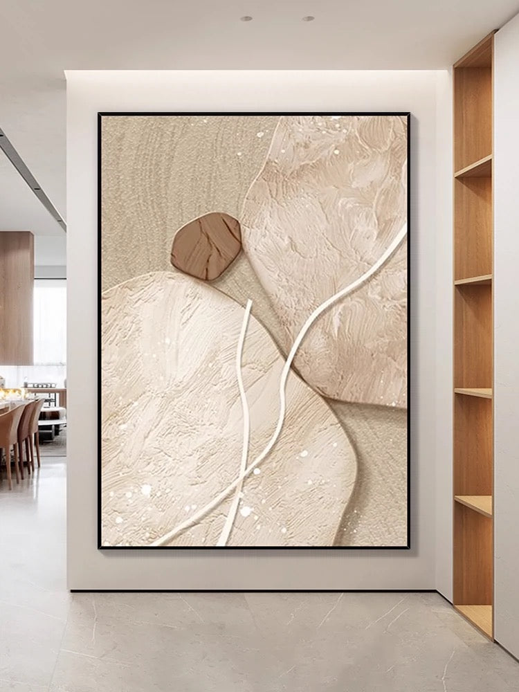 Two Stone Wall Art - Hand Painting