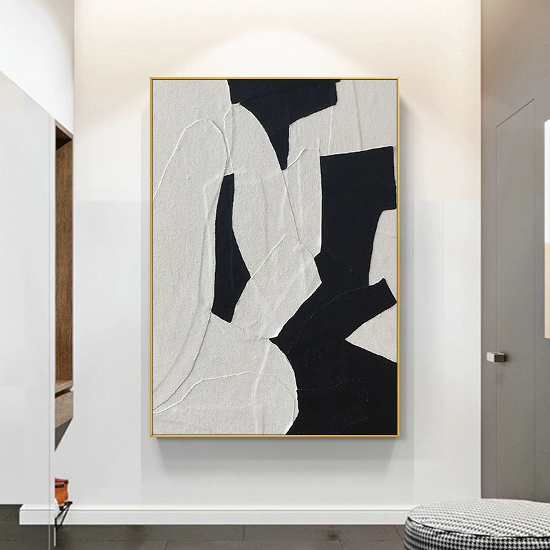White and Black Wall Art