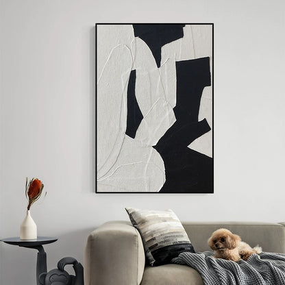 White and Black Wall Art