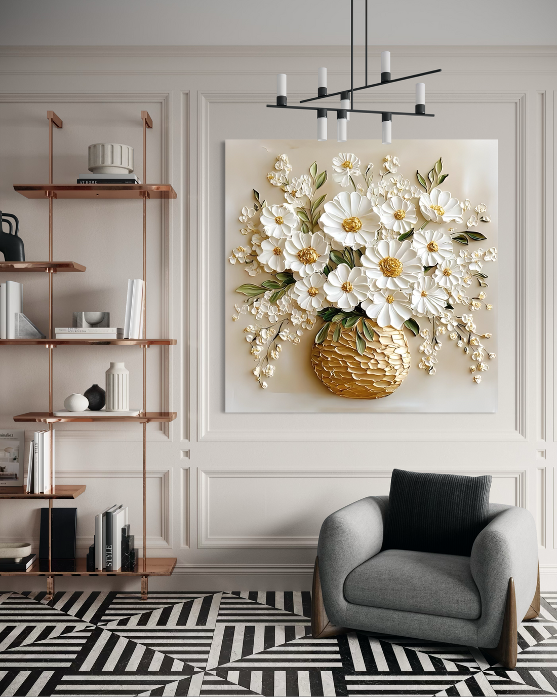 Bloom Basket - Hand Painting