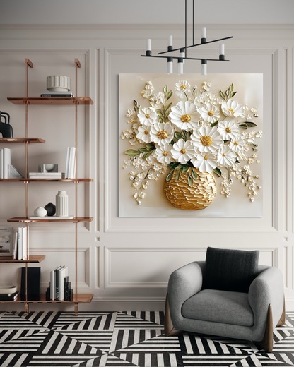 Bloom Basket - Hand Painting