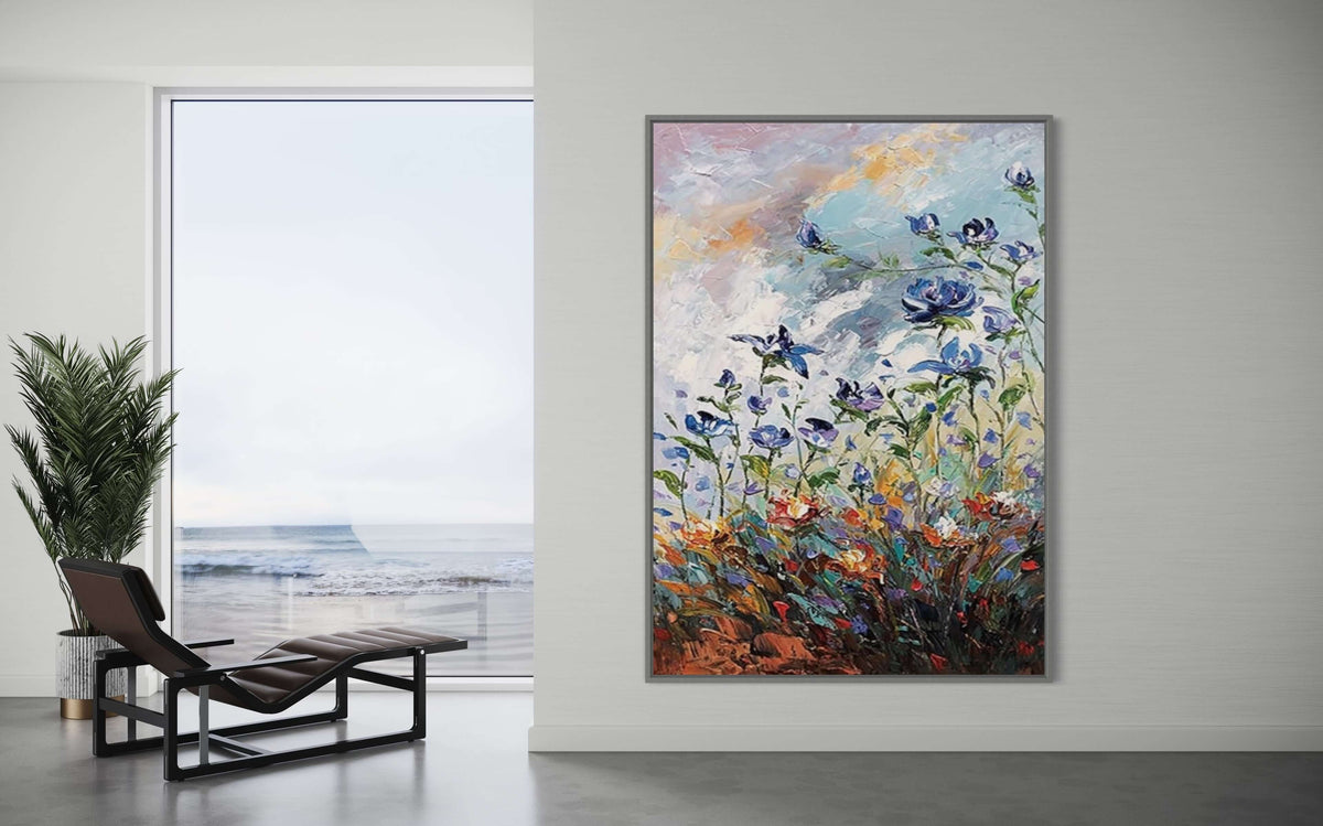 Earth’s Vibrant - Hand Painting
