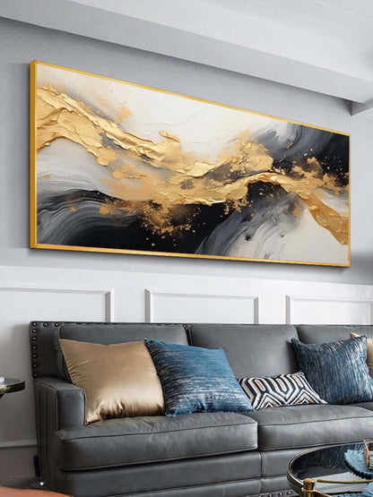 The Stream of Graceful Galaxies - Hand Painting