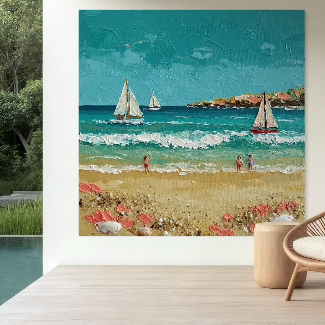 Coastal Gems - Hand Painting