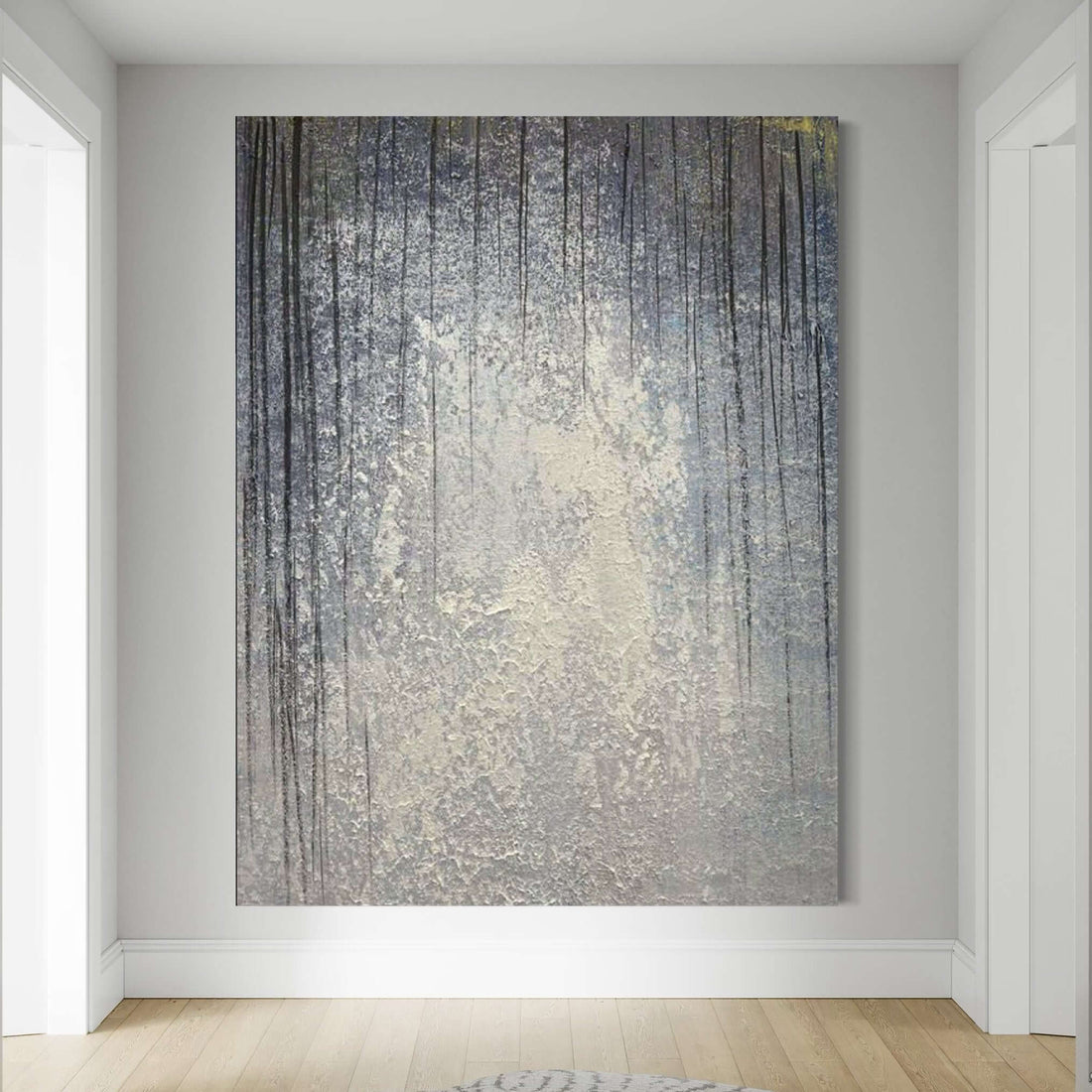 Winter Elegance - Hand Painting