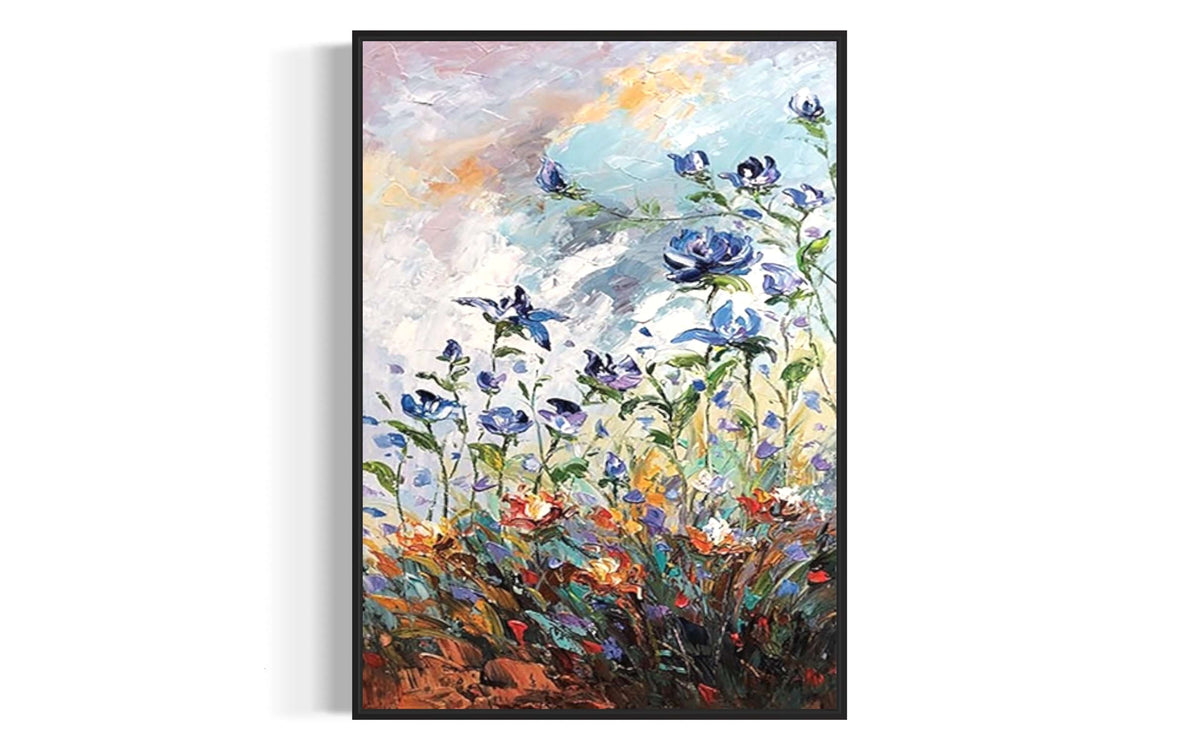 Earth’s Vibrant - Hand Painting