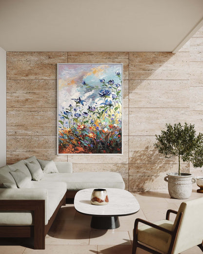 Earth’s Vibrant - Hand Painting