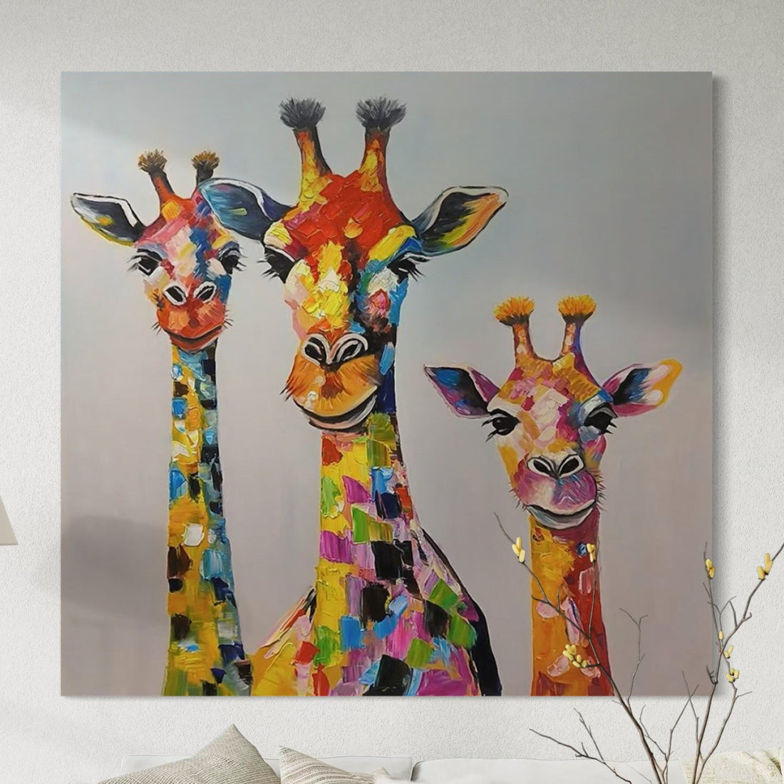 Giraffic Jam - Hand Painting