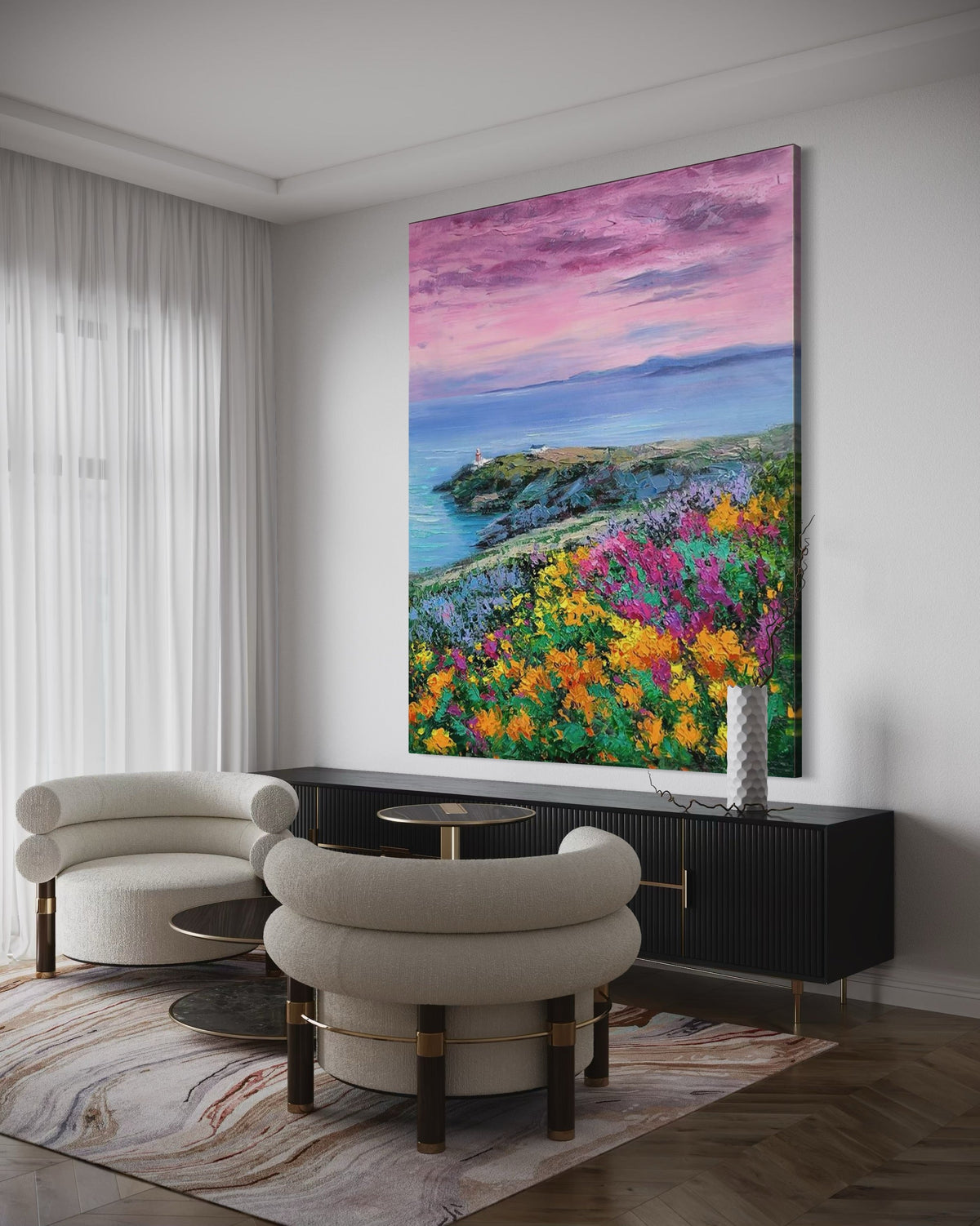 Where Time Slows Down - Hand Painting