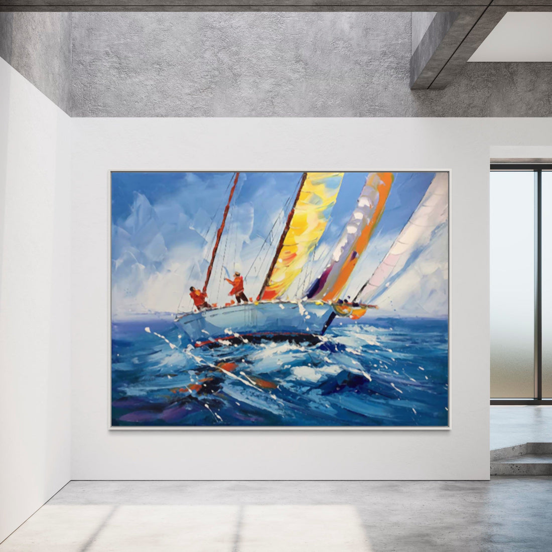 Sail Adventure - Hand Painting