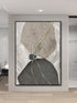 Jade Textured Painting - Hand Painting