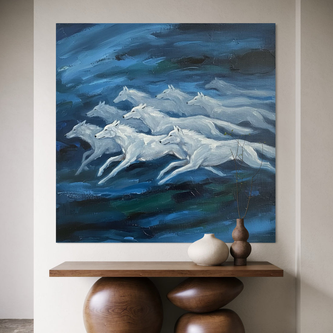 Equine Passage - Hand Painting