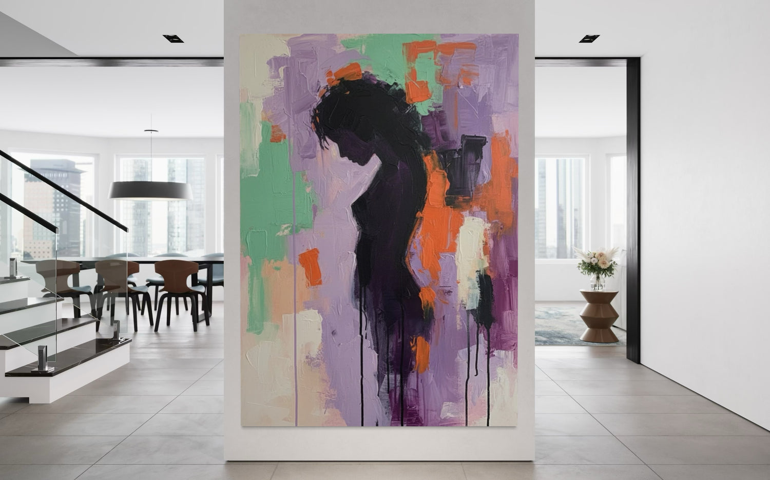 Unseen Dimensions 1 Abstract Art Paintings