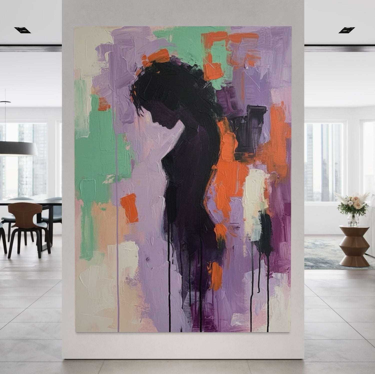 Unseen Dimensions 1 Abstract Art Paintings