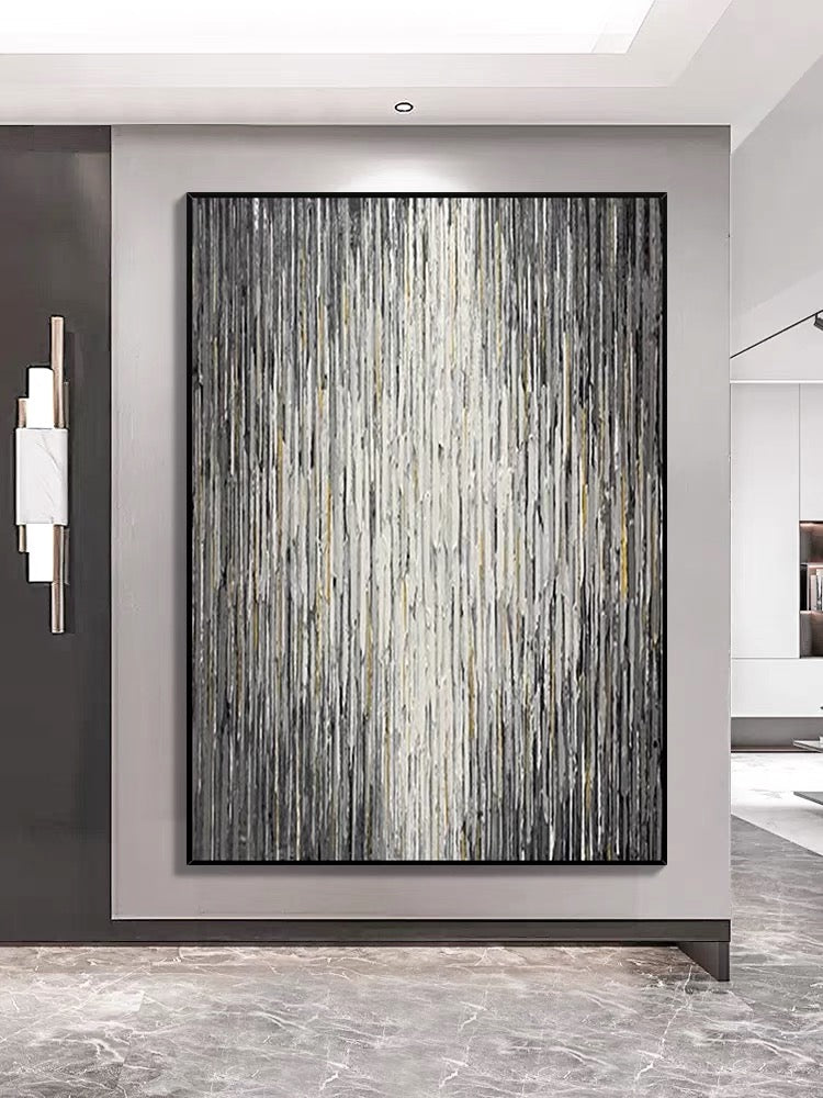 Stripes Textured Wall Art