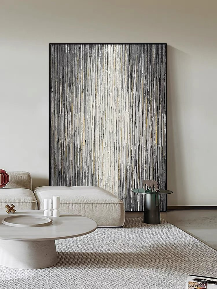 Stripes Textured Wall Art