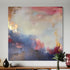 Purple Gold Flash abstract artwork featuring deep purple and gold accents, ideal for modern interior decor.