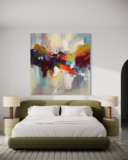 Vibrant abstract artwork &