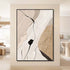 Brown Beige Wabi Sabi Textured Wall Art - Hand Painting