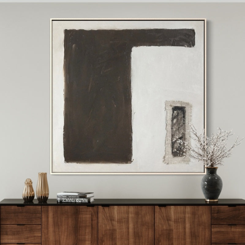 Mid Century Modern - Kline Collective Schwarz-Weiß-Gemälde