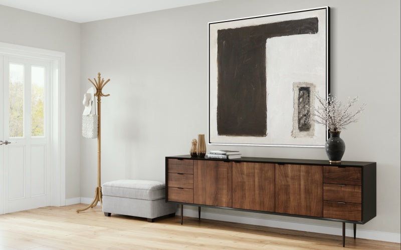 Mid Century Modern - Kline Collective Schwarz-Weiß-Gemälde