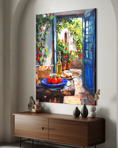 Olive Oil and Summer Light